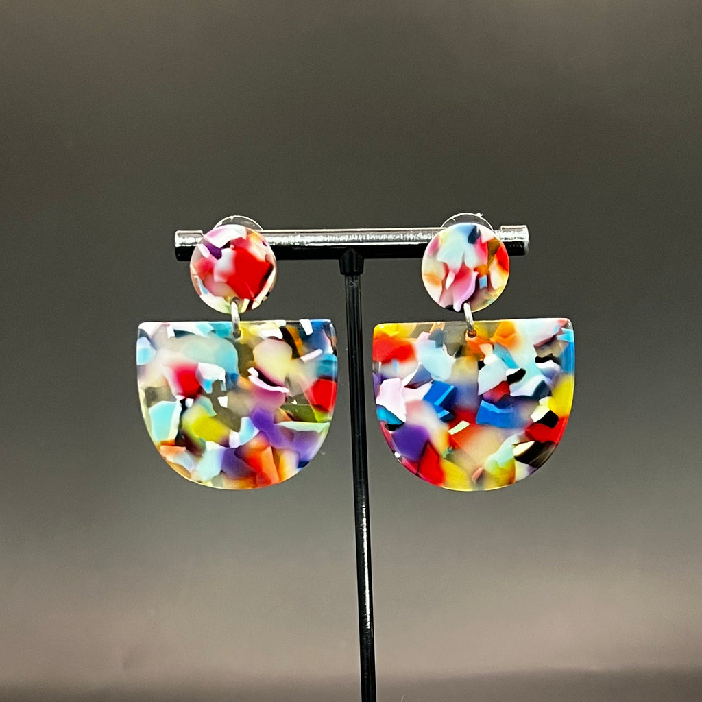 Ohrringe Inès - bunt