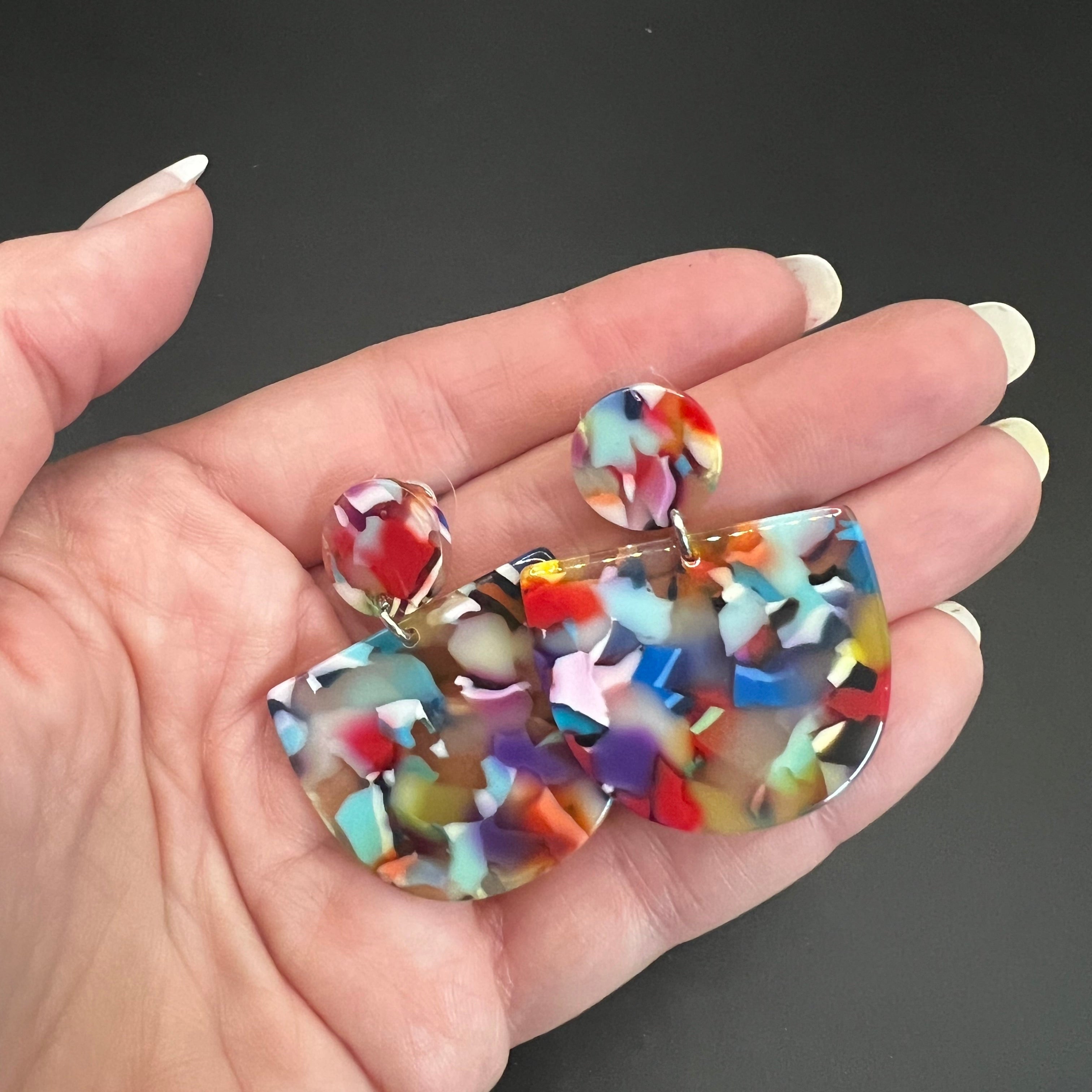 Ohrringe Inès - bunt