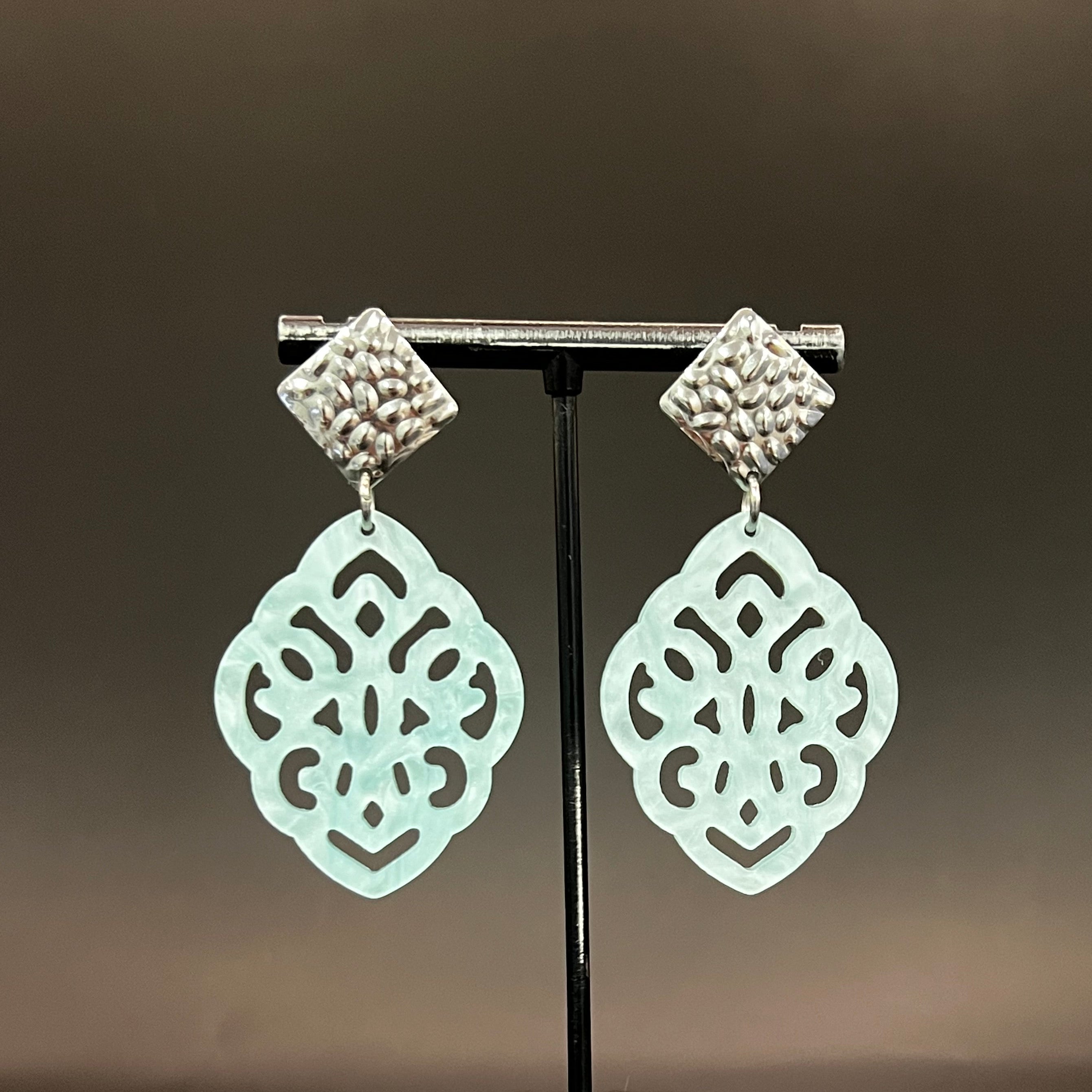 Ohrringe Luna - mint