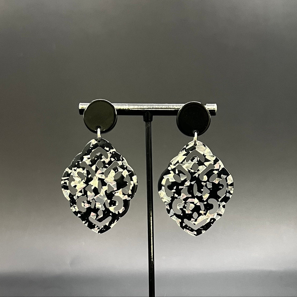 Ohrringe Luna Star - Silber