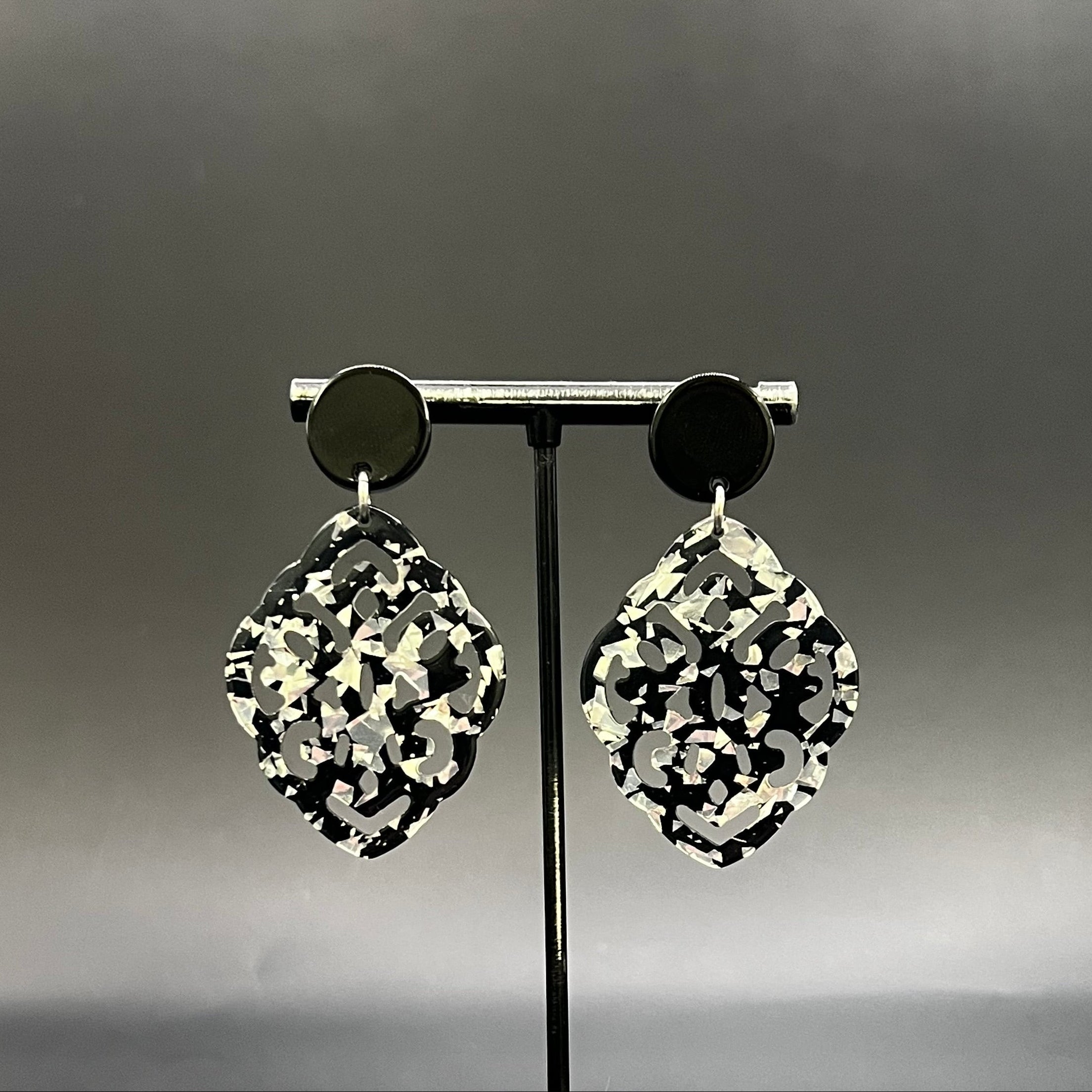 Ohrringe Luna Star - Silber