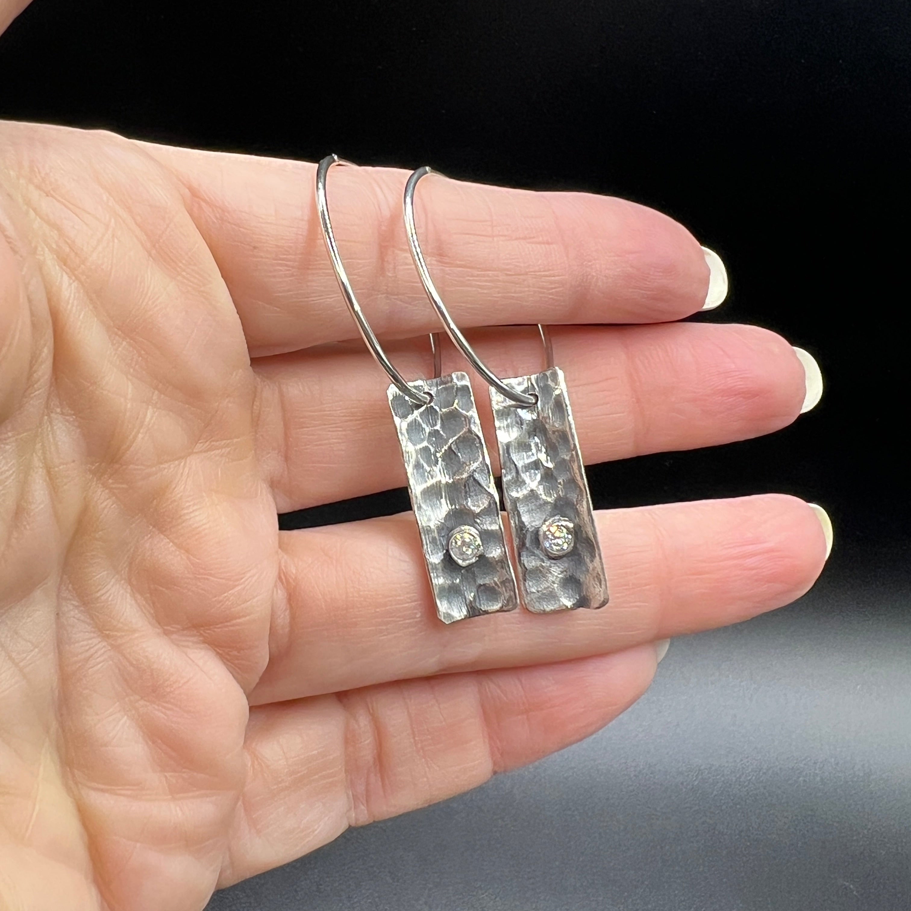 Silberohrringe Silverstar