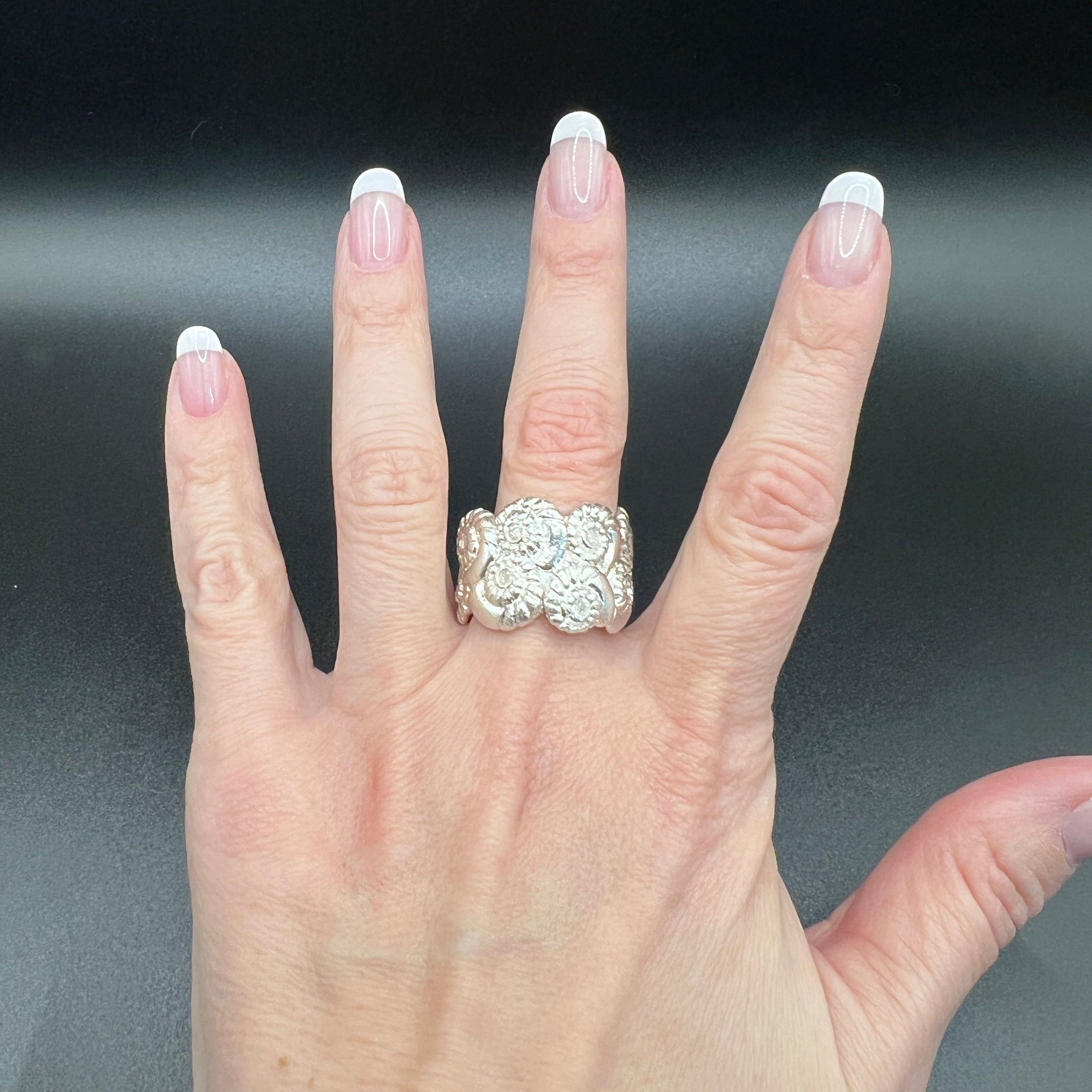 Silberring Alessia 3